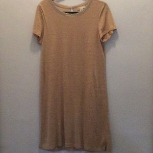 Eliane Rose jersey dress with studded neck embellishment.